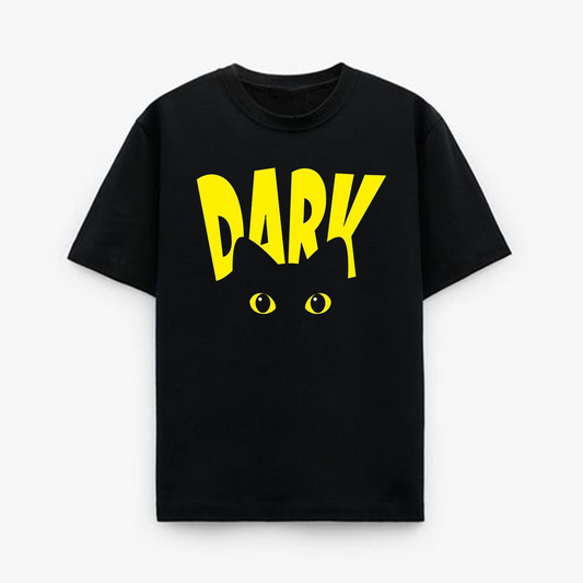 Dark Kedi Baskılı Tshirt