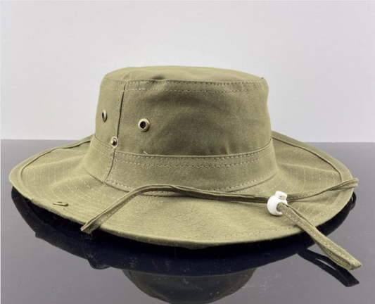 Haki Safari Şapkası